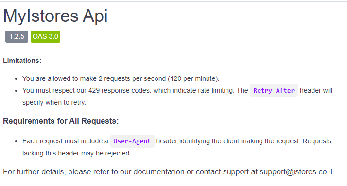 API v1.2.5