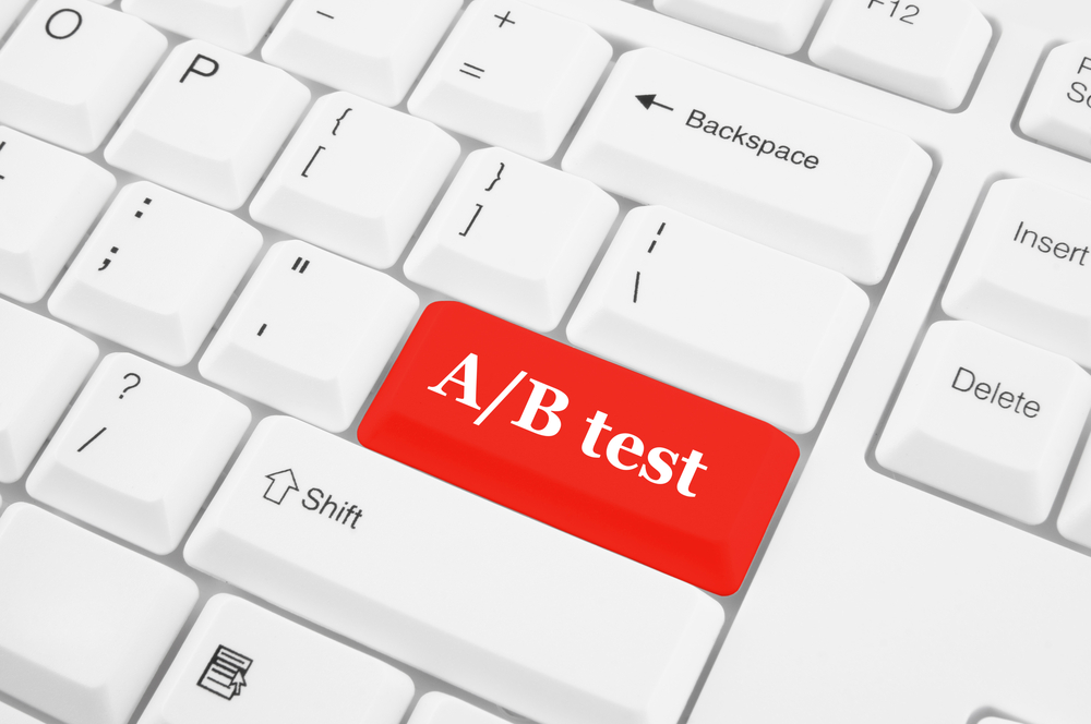 A/B test לאתר איקומרס